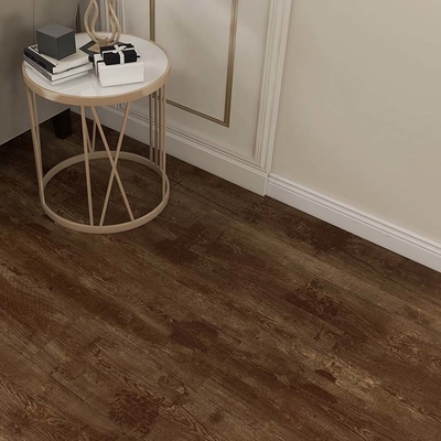 Waterproof SPC Vinyl Click Flooring 3.0mm-5.0mm , Stone Polymer Composite Vinyl Flooring